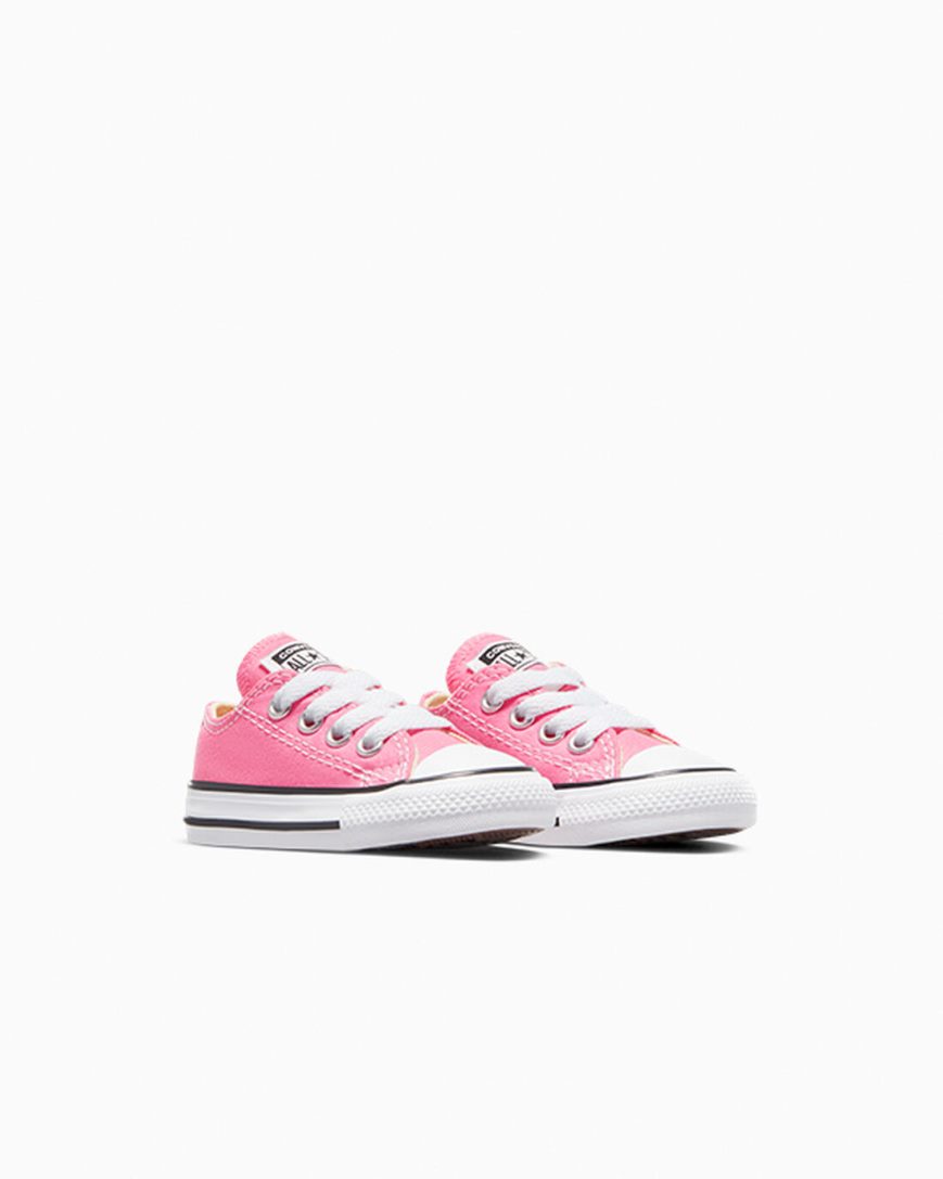 Tenis Converse Chuck Taylor All Star Classicos Cano Baixo Menino Rosa | PT B07934P